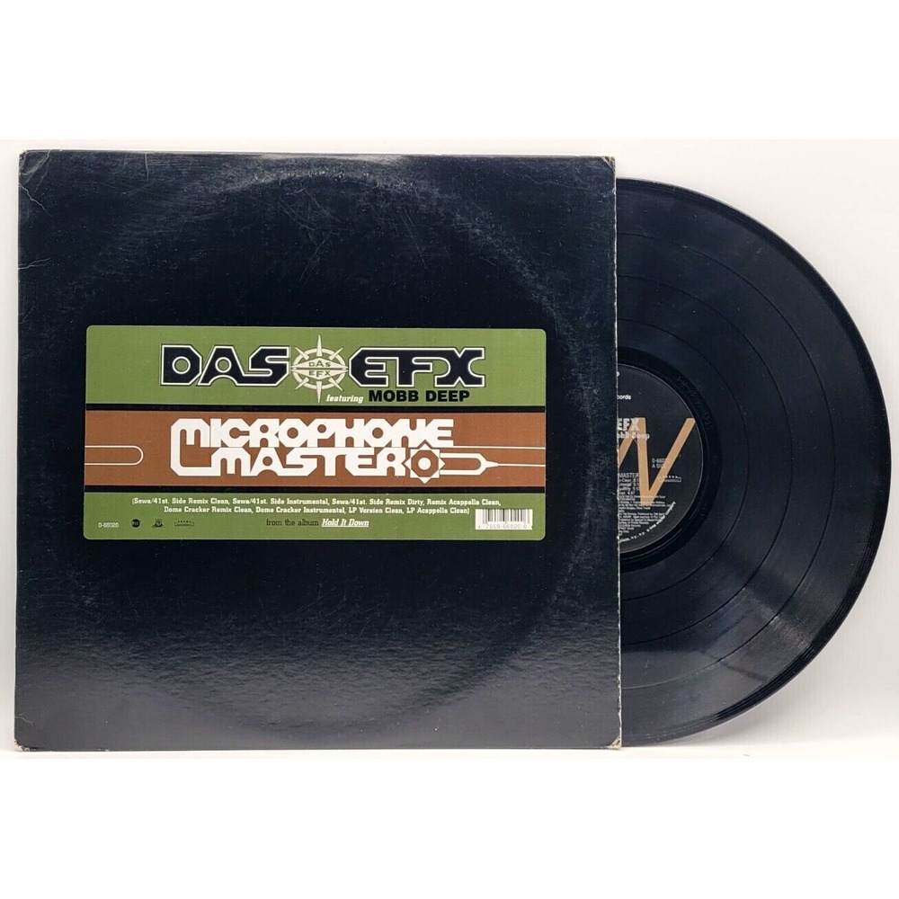 DAS EFX‎ FEATURING MOBB DEEP - MICROPHONE MASTER - RAP HIP HOP SINGLE